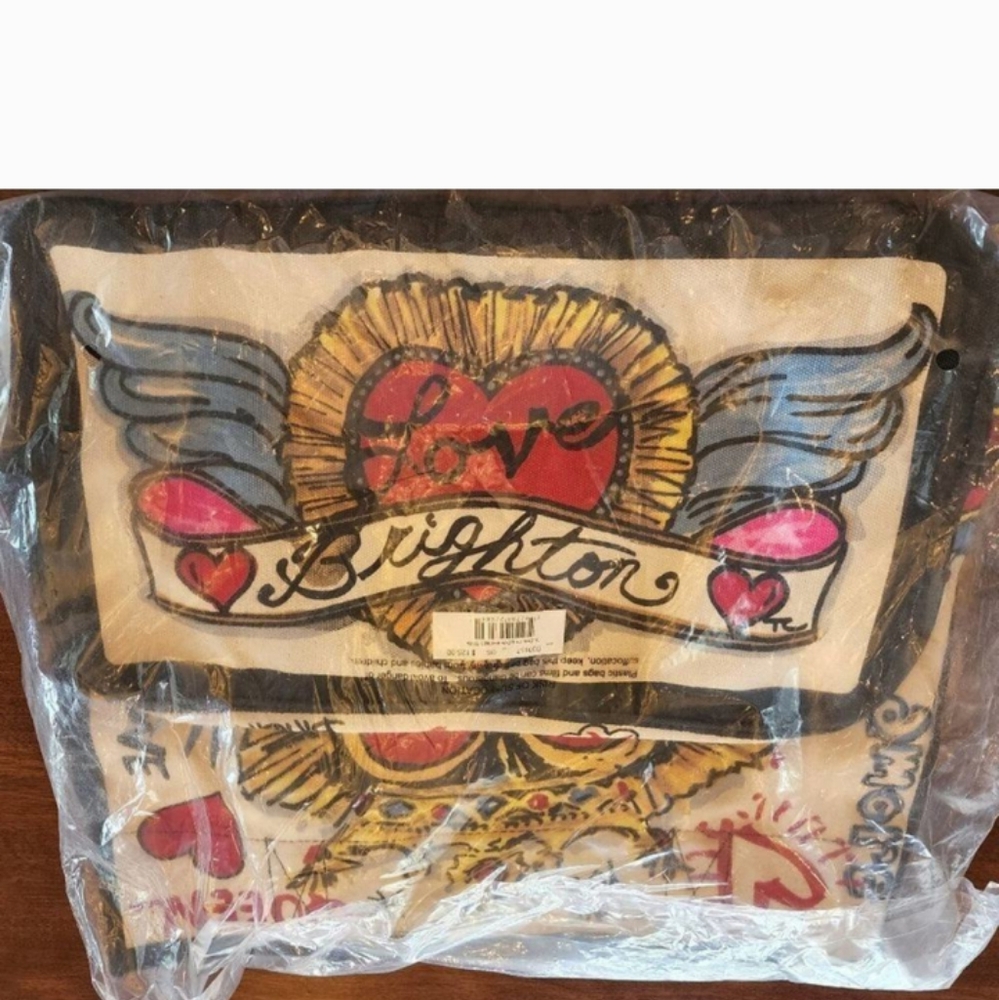 Brighton Queen Of Love Promotional Tote Bag NWT Tom Clancy #P-1 - Picture 3 of 8